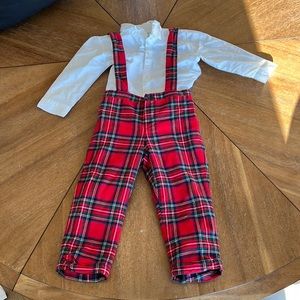 Janie and Jack Christmas Outfit